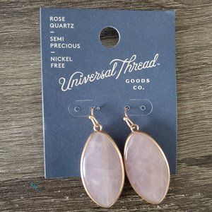 Universal Thread Rose Quartz Earrings